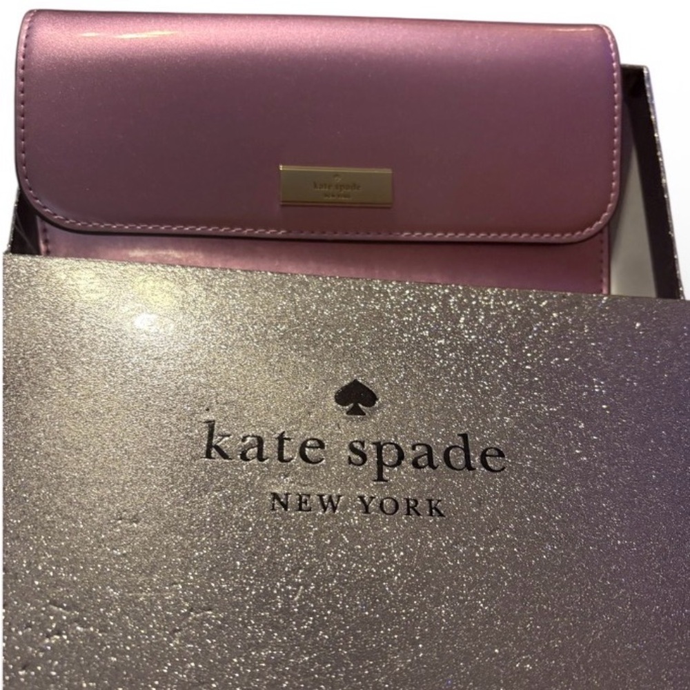 Kate Spade New York Kenzie Wristlet Wallet Quartz Pink IOB - Picture 3 of 8